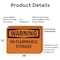 Signmission No Flammable Storage OSHA Warning Sign, Plastic, 18in W x 12in L, 2PK OS-2PACK-WS-P-1218-L-11964 - alternate 5